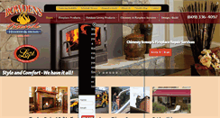 Desktop Screenshot of bowdensfireside.com
